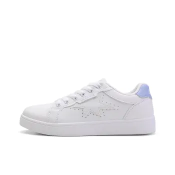 Warrior Small White Shoes Anti-Slip Wear-Resistant Lightweight Breathable Low-Top Skateboard Shoes Women's