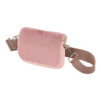 O Bag Thermoplastic Compound Crossbody Bag Shoulder Bag Women's Smoke Pink