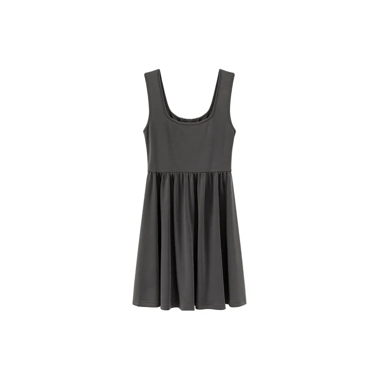 CHUU Sleeveless Dress Women's Gray-1