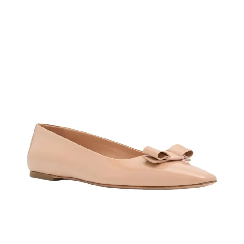 FERRAGAMO Anz Casual Single Shoes Women's Nude-2