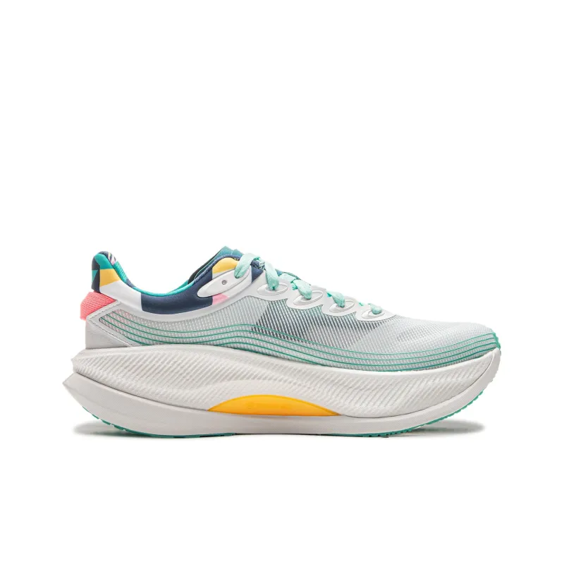 LINING Yueying 4PRO Running Shoes Men Low Top White Green-1