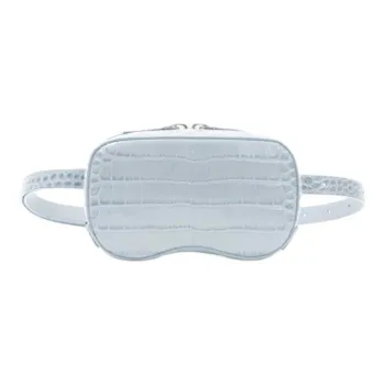 SENREVE Genuine Leather One Shoulder Crossbody Fanny Pack Women's Blue