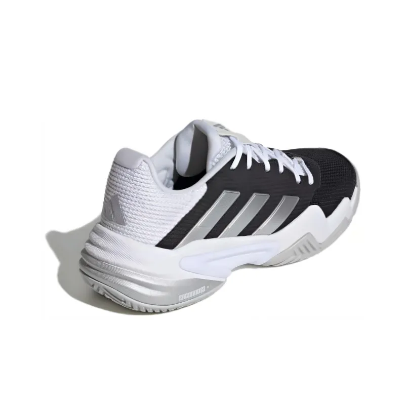 Adidas Barricade 13 Core Black Cloud White Grey Two Women's-3