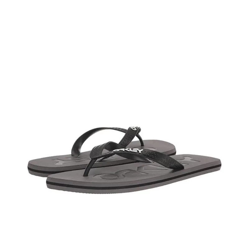 Oakley Odor Resistant Slip Resistant Flip Flops Men's Black-2