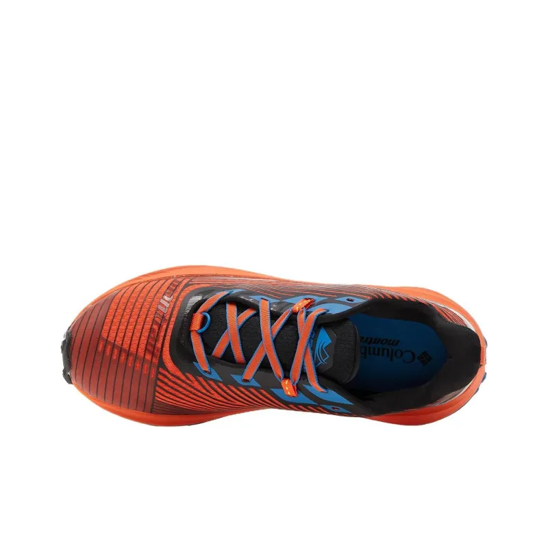 Columbia MONTRAIL Cushioning Breathable Low-Top Trekking Shoes Men's Orange Black Asian Version-3