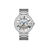White Case White Dial Steel Band