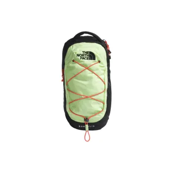 THE NORTH FACE Recycled Nylon Shoulder Bag Unisex Green/Orange/Black