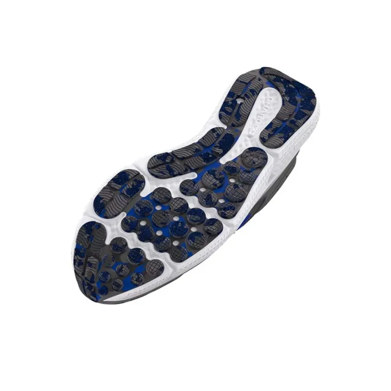 Under Armour Charged Assert 10 Slip Resistant Low Top Running Shoes Men's Gray Blue-4