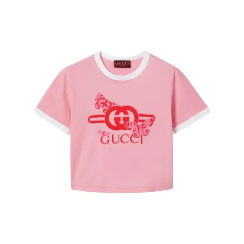 GUCCI T-Shirts Women's Pink