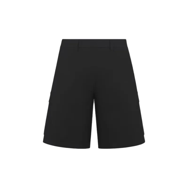 DIOR Casual Shorts Men Black-1