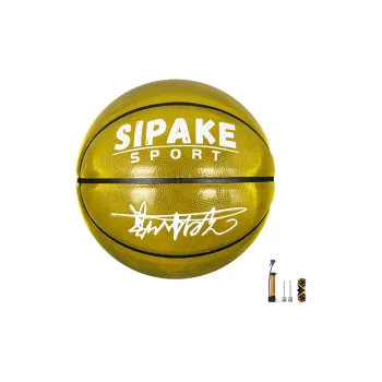 SIPAKESPORT Basketball Size 7 Ball Reflective Unisex