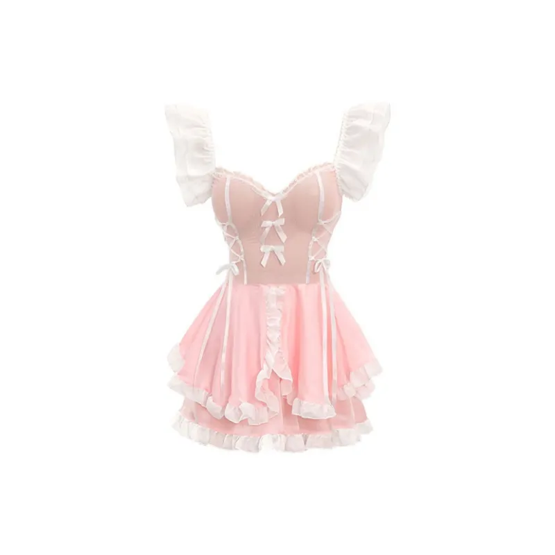 TLXT Nightgown Women's Sweet Pink-0