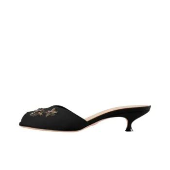 DIOR D Dream Slip Resistant Slide Slippers Women's Black