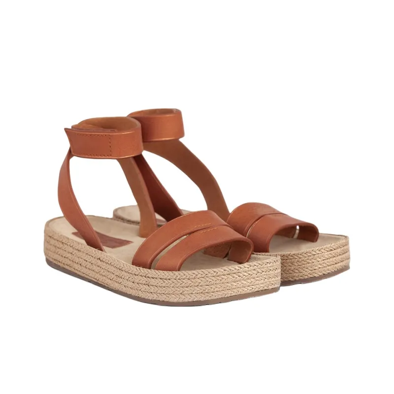 Pedro García Vacchetta Strap Sandals Women's Brown-3