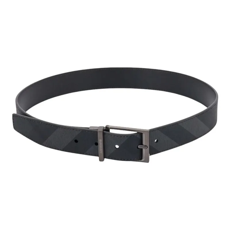Burberry Reversible Checked Buckled Belt-0