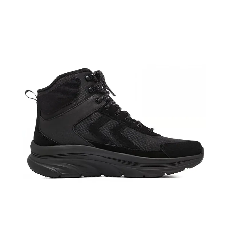 Skechers D'Lux Walker Cushioning Slip Resistant And Abrasion Resistant High Top Casual Shoes Men's Black-1