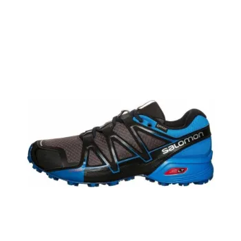 SALOMON Speedcross Vario 2 Cushioning, Wear Resistant Low Top Running Shoes Men's Blue Black