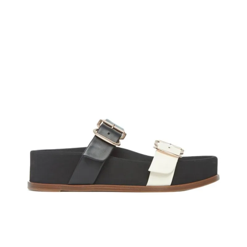 GABRIELA HEARST Slide Slippers Women's Black-1