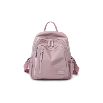 Simvay Clos Polyamide Backpack Small Size Women's Purple/Black/Ecru