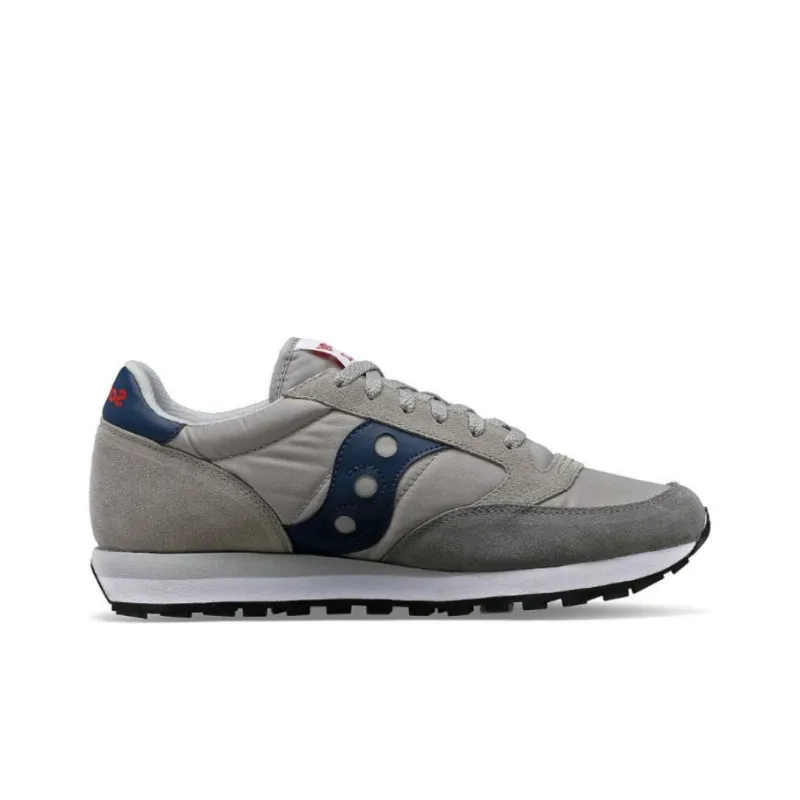 Saucony Jazz Original Grey Navy Red-1