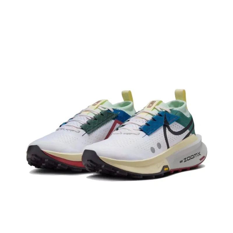 Nike ZoomX Zegama 2 White Bicoastal Court Blue Black Women's-1