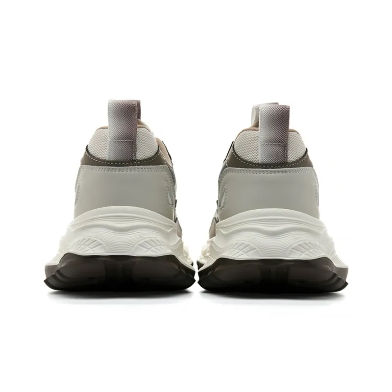 HLA Trendy Patchwork Breathable Casual Athletic Shoes Wear-Resistant Height Increasing Chunky Sneakers Men's-3