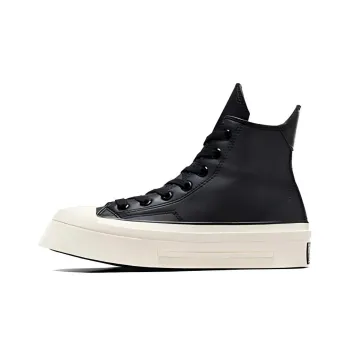 Converse Chuck 70 Waterproof And Wear resistant High Top Skateboard Shoes Women's Black White