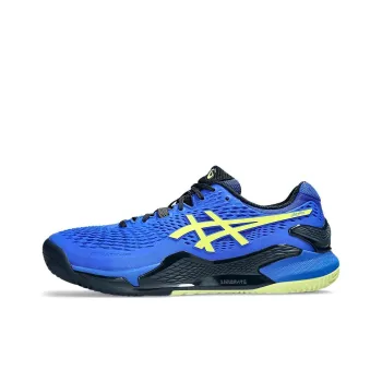 Asics Gel Resolution 9 Padel Illusion Blue Glow Yellow