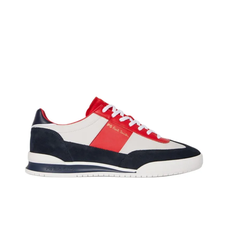 Paul Smith Dover Casual Shoes Men's Black Red-1