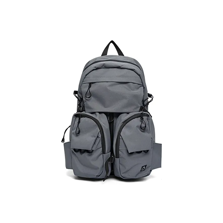 MYEDITION 25L Backpack Outdoor Bag Oxford Brown/Gray Unisex-1