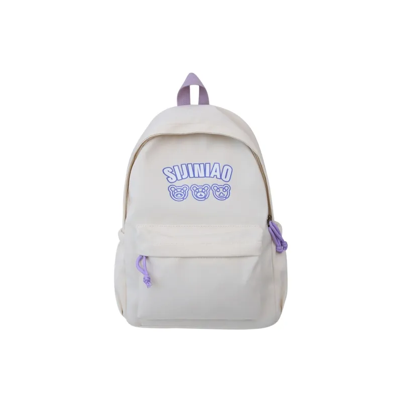 Huangmu Nylon Backpack Unisex Multicolor-2