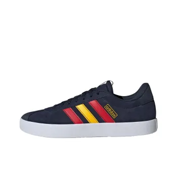 Adidas VL COURT 3.0 Anti Slip Wear Resistant Low Top Skateboard Shoes Unisex Blue Red Yellow