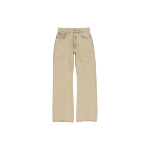 Acne Studios 2024 Autumn/Winter Collection Jeans Unisex Light Sand