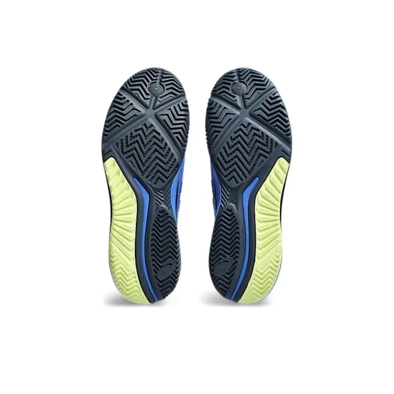 Asics Gel Resolution 9 Padel Illusion Blue Glow Yellow-4