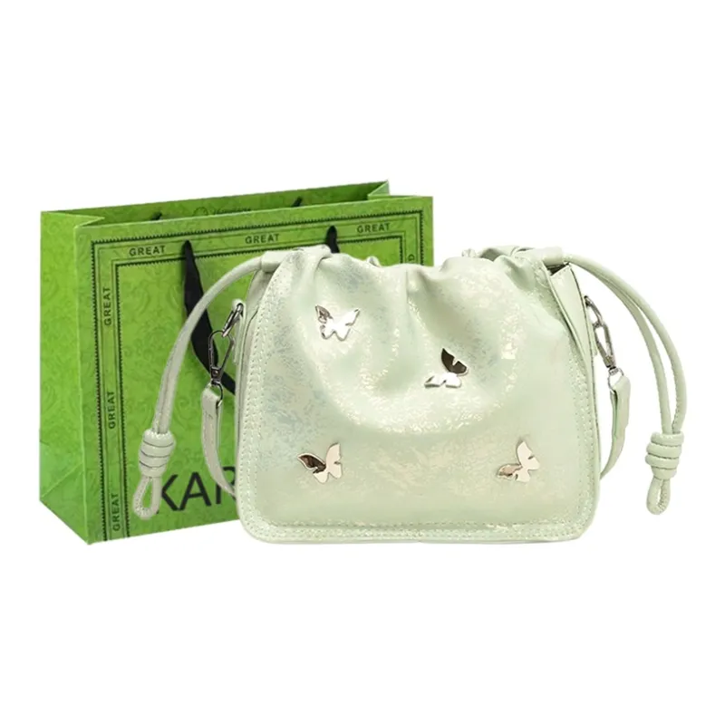 KARUISHA PU Crossbody Bag Shoulder Bag Women's White/Silver/Green/Black-6
