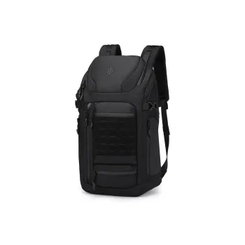 ROSEROOEN Oxford Backpack Regular Unisex Black/Camouflage