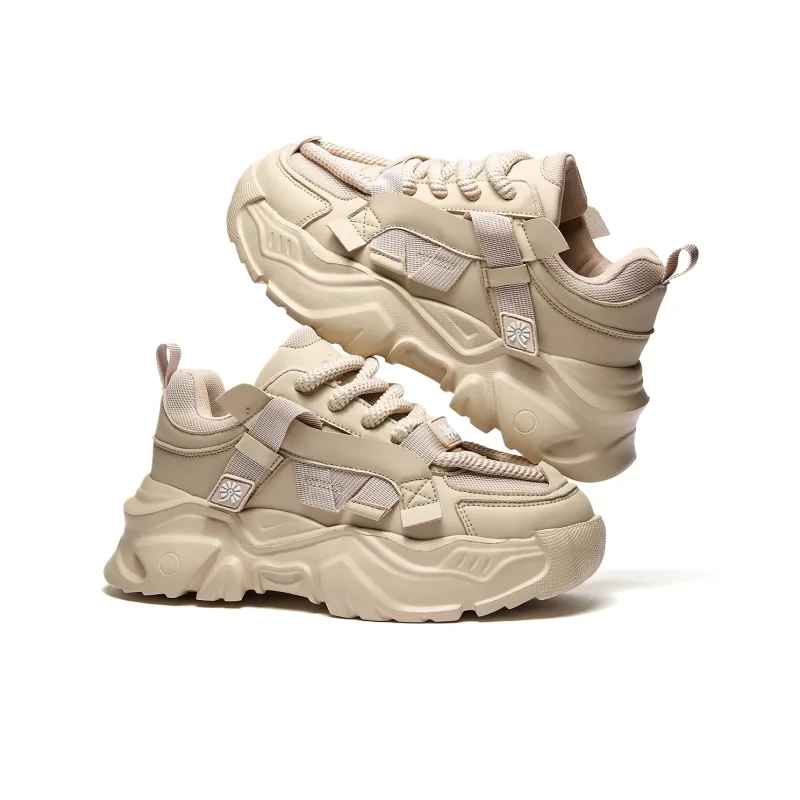 RIFUGIO VO' Wear-Resistant Height Increasing Low-Top Chunky Sneakers Unisex-31