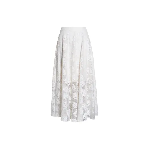 ROEYSHOUSE Casual Long Skirts Women's Off White