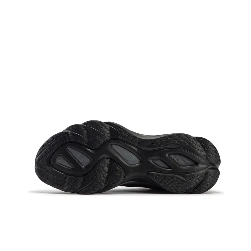 361° Cushioning Breathable Low Top Casual Running Shoes Men's Obsidian Black/Smoke Gray-4