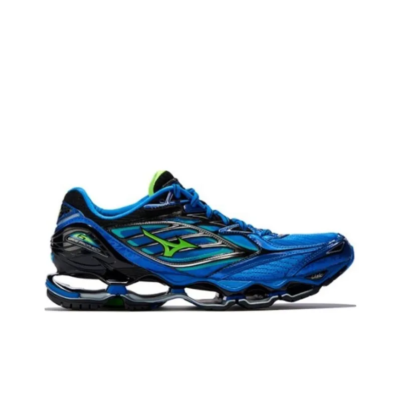Mizuno Prophecy 6 Cushioning Anti Slip Wear Resistant Breathability Low Top Rubber Casual 1 Men's Blue 1-1