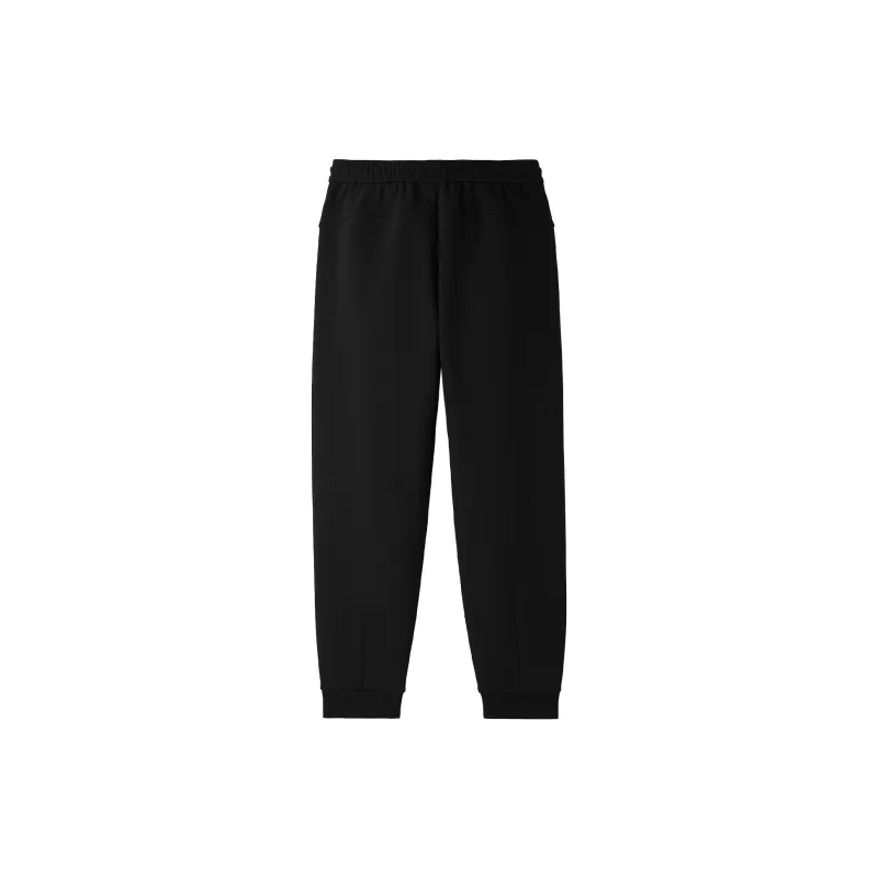 HLA Knitted Sweatpants Men Black 78-1