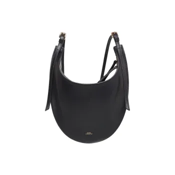 A.P.C Small Iris Logo Printed Crossbody Bag