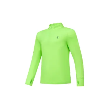 QIAODAN T Shirt Men's Flying Shadow Green