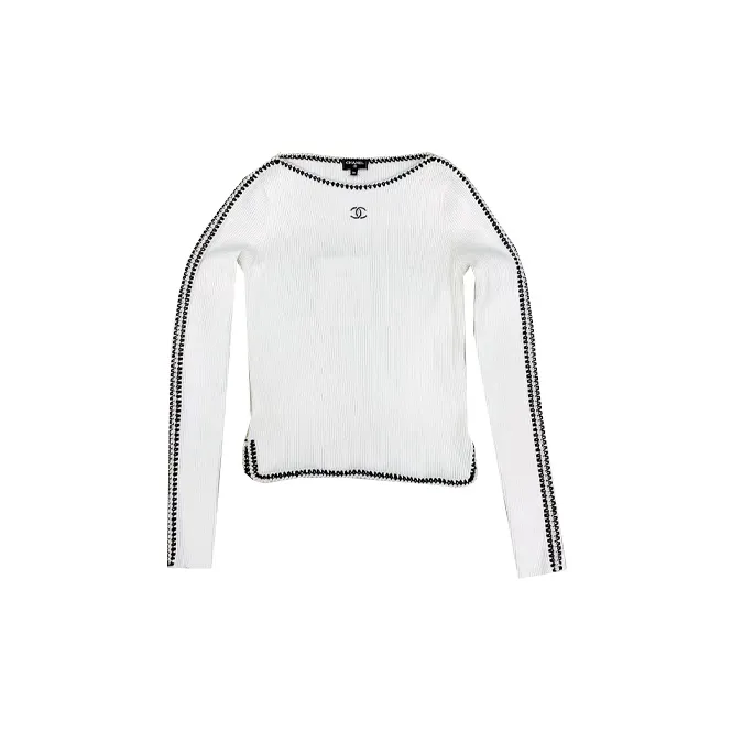 CHANEL FW23 Knitwear Women's White-2