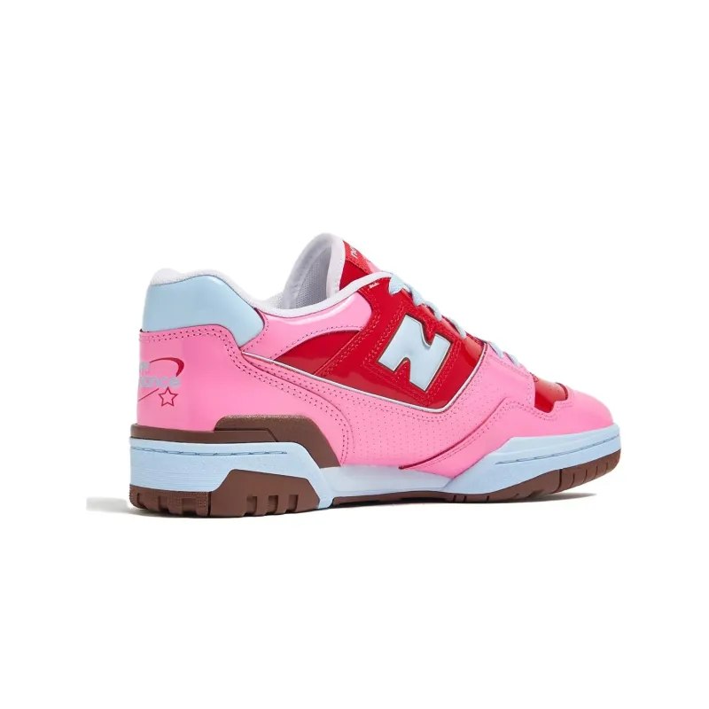 New Balance 550 Y2K Patent Leather Pack Red Pink-3