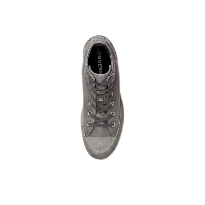 Converse Chuck Taylor All Star Anti-Slip Wear-Resistant High-Top Canvas Shoes Women's Gray-2