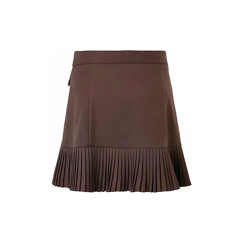 LOFT SHINE Skirt Women's Coffee-1