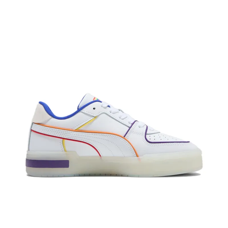 PUMA Ca Pro MARATHON Slip Resistant, Abrasion Resistant, Breathable Low Top Skateboard Shoes Unisex White-1