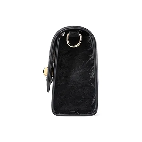 TUCANO PU Leather Crossbody Bag, Shoulder Bag Regular Women's Classic Black-2