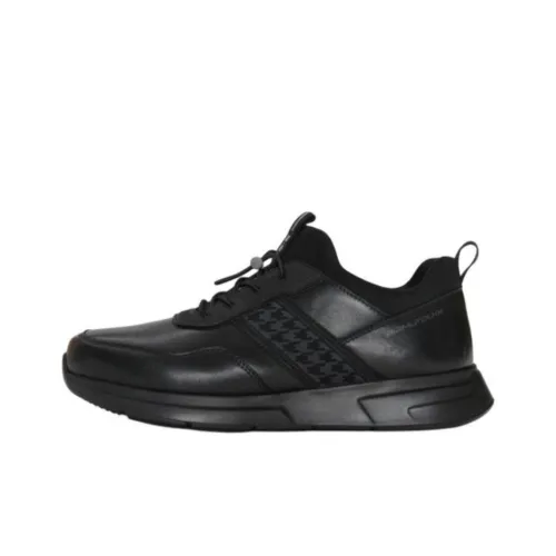 Biyin Leufen Casual Shoes Men Low-Top Black